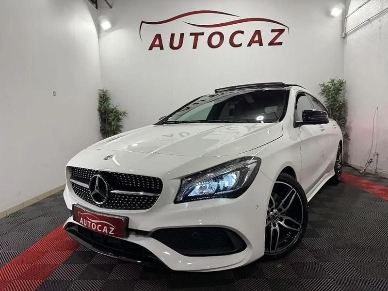 Blanc Utilisé 2018 Mercedes CLA220 AMG line Berline | 19 990 € - Image 1/4