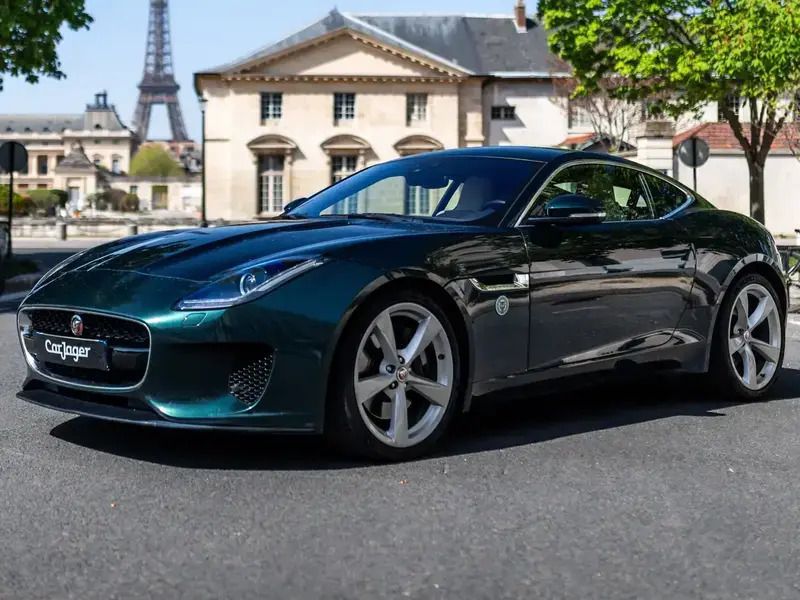 Vert Utilisé 2019 Jaguar F-Type Coupé | 51 900 € (Prix assez cher) - Image 1/4