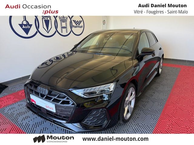 Noir mythic métallisé Utilisé 2025 Audi A3 S-Line | 39 900 € (Prix cher) - Image 1/4