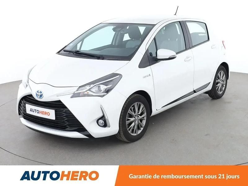 Blanc Utilisé 2018 Toyota Yaris Hybrid Citadine | 15 190 € (Bon prix) - Image 1/2