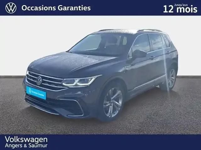 Gris Utilisé 2022 VW Tiguan R-line SUV | 36 990 € (Prix juste) - Image 1/4
