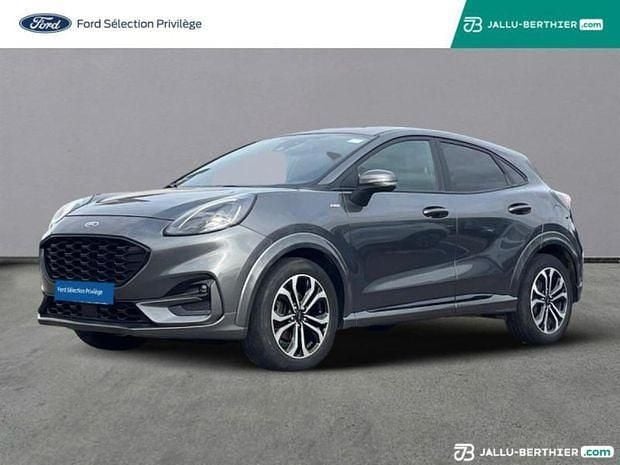 Gris Utilisé 2022 Ford Puma Gen-E ST-Line | 18 290 € (Bon prix) - Image 1/4