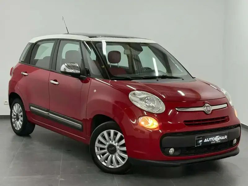 Rouge Utilisé 2013 Fiat 500L Monospace | 5 450 € (Super prix) - Image 1/4