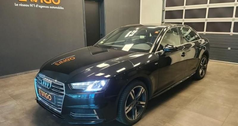 Noir Utilisé 2016 Audi A4 S-Line Berline | 17 990 € (Prix juste) - Image 1/4