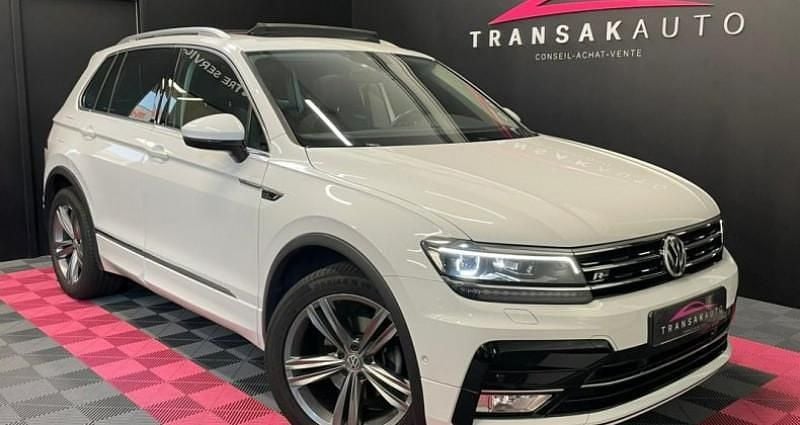 Blanc Occasion 2017 VW Tiguan R-line SUV | 23 990 € (Super prix) - Image 1/4