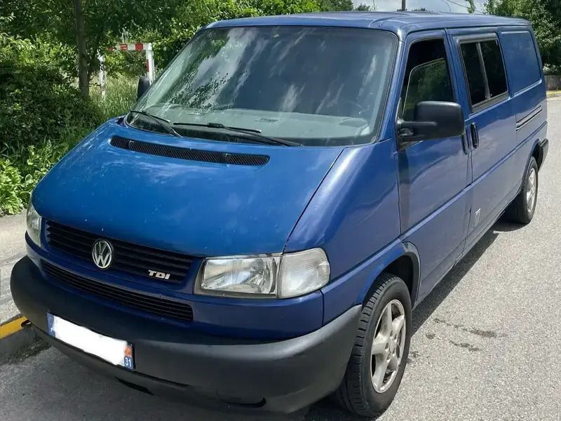 Bleu Utilisé 2001 VW T4 Van | 14 000 € - Image 1/4