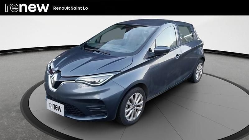 Gris Occasion 2021 Renault Zoe Zen Citadine | 13 990 € (Prix assez cher) - Image 1/4