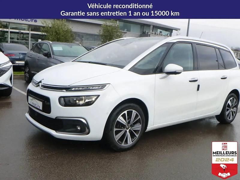 Blanc Occasion 2016 Citroën Grand C4 Picasso Shine Monospace | 13 900 € - Image 1/4