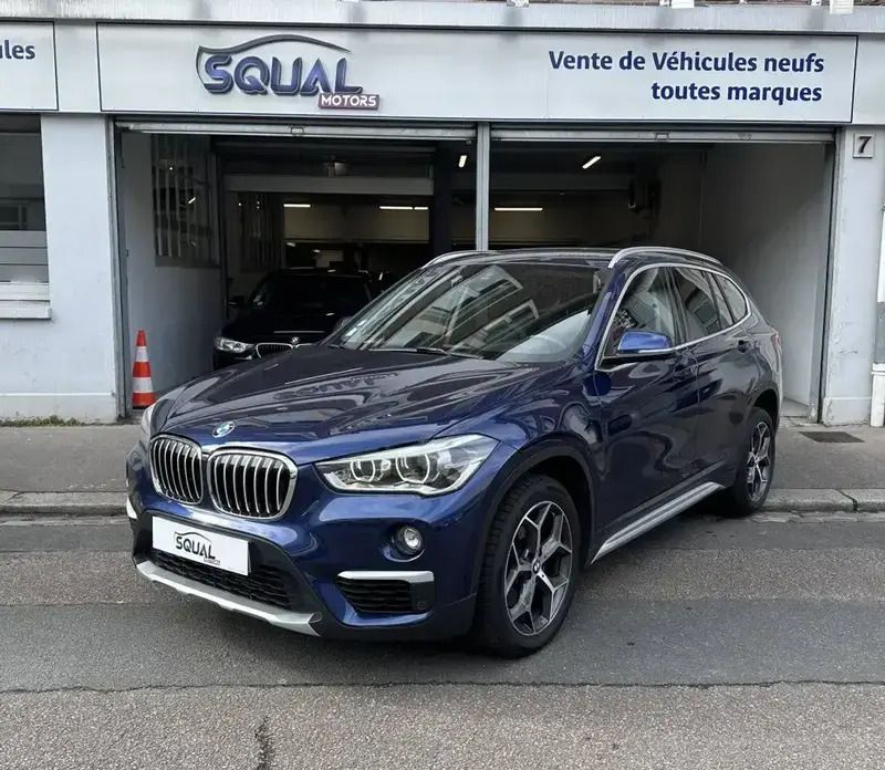 Bleu Utilisé 2018 BMW X1 xLine SUV | 22 300 € (Super prix) - Image 1/4