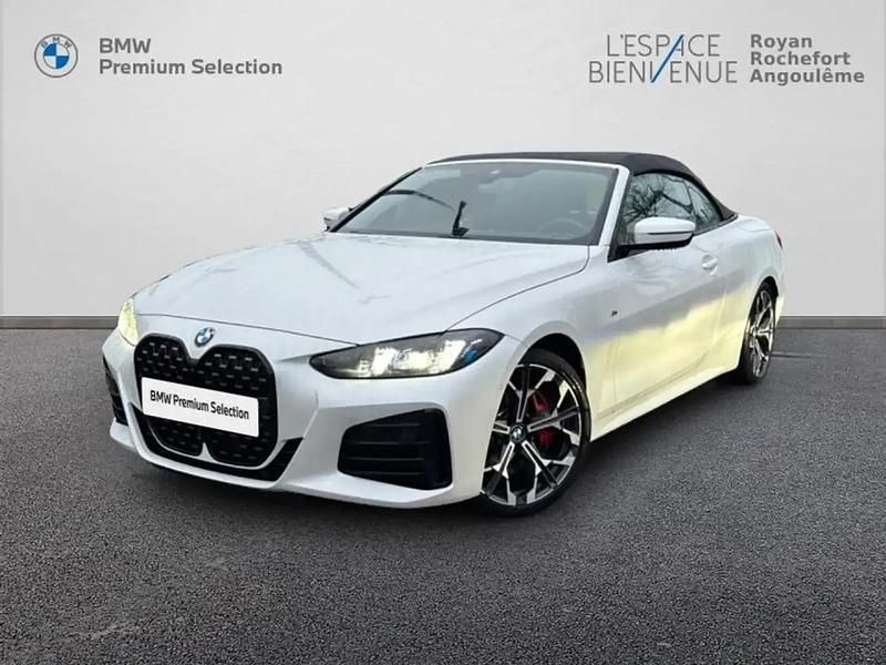 Blanc Occasion 2025 BMW 420 M Sport Cabriolet | 54 980 € (Prix juste) - Image 1/4