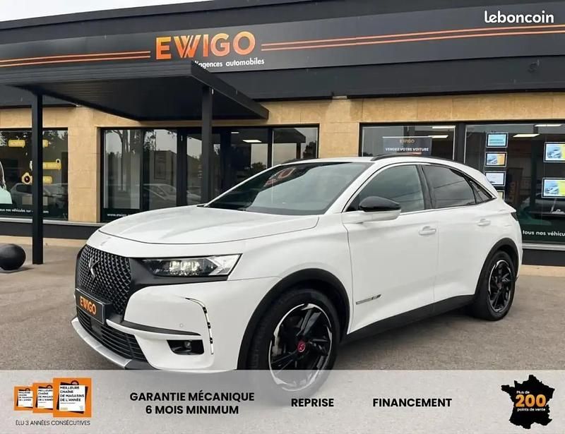 Blanc Utilisé 2020 DS Automobiles DS7 Crossback Performance Line Plus SUV | 22 990 € (Prix juste) - Image 1/4