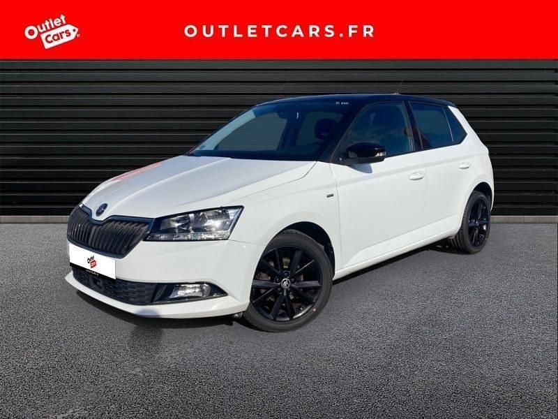 Blanc laser Utilisé 2019 Skoda Fabia Clever Berline | 9 990 € (Prix juste) - Image 1/4