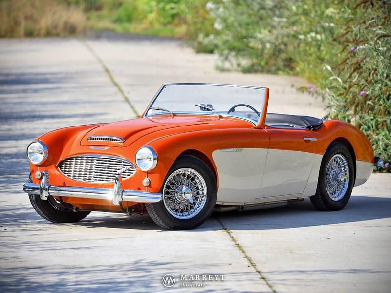 Orange Occasion 1959 Austin Healey 3000 MK I Cabriolet | 69 950 € - Image 1/4
