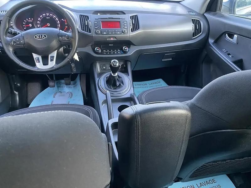 Gris Utilisé 2012 Kia Sportage Active SUV | 8 900 € (Bon prix) - Image 1/4