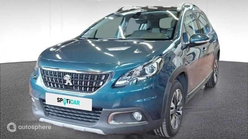 Vert Utilisé 2017 Peugeot 2008 Allure SUV | 10 780 € (Bon prix) - Image 1/4