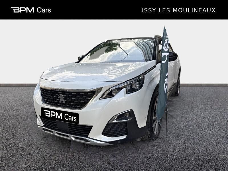 Blanc Utilisé 2020 Peugeot 3008 GT-line SUV | 20 900 € (Prix juste) - Image 1/3