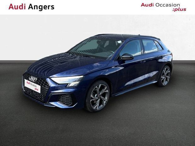 Bleu Utilisé 2022 Audi A3 S-Line | 29 950 € (Prix juste) - Image 1/4