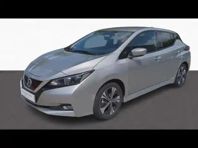 Gris Utilisé 2021 Nissan Leaf N-Connecta Citadine | 12 990 € (Bon prix) - Image 1/4