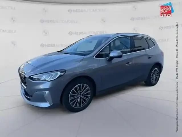 Skyscraper grey métallisé Utilisé 2022 BMW 218 Luxury Line Monospace | 30 999 € (Prix juste) - Image 1/4