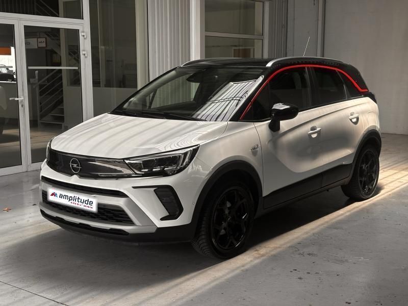 Blanc jade/toit noir Utilisé 2021 Opel Crossland GS Line SUV | 13 989 € (Prix juste) - Image 1/4