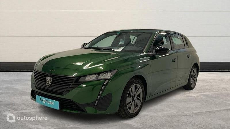 Vert Utilisé 2022 Peugeot 308 Active Berline | 16 999 € (Prix juste) - Image 1/4