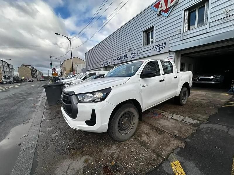 Occasion Toyota HiLux 150 ch (110 kW) 2022 Blanc Pick-up