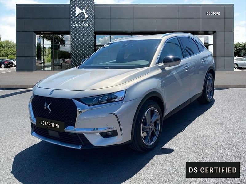 Gris Utilisé 2021 DS Automobiles DS7 Crossback Grand Chic SUV | 22 479 € (Prix juste) - Image 1/4