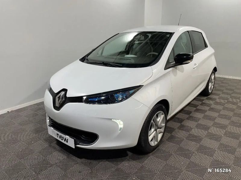Blanc Utilisé 2018 Renault Zoe Zen Citadine | 7 960 € (Prix juste) - Image 1/4