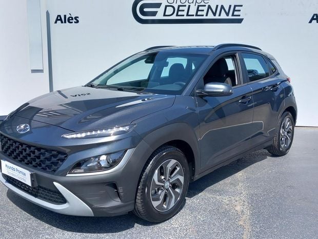 Gris Utilisé 2021 Hyundai Kona SUV | 17 990 € (Super prix) - Image 1/4