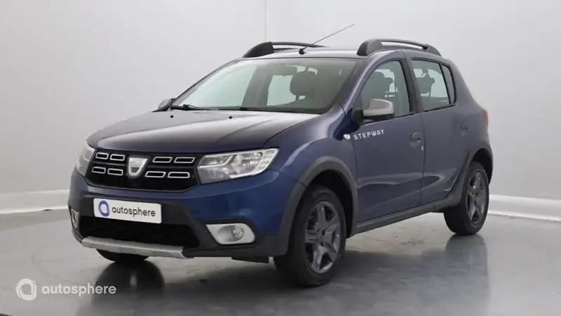 Bleu Utilisé 2017 Dacia Sandero Citadine | 9 099 € (Prix juste) - Image 1/4