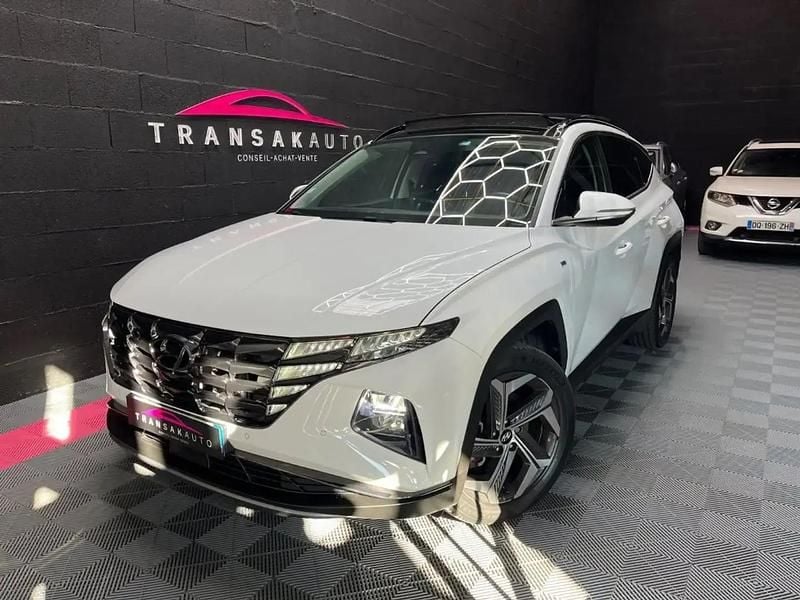 Blanc Occasion 2021 Hyundai Tucson SUV | 24 990 € (Super prix) - Image 1/4