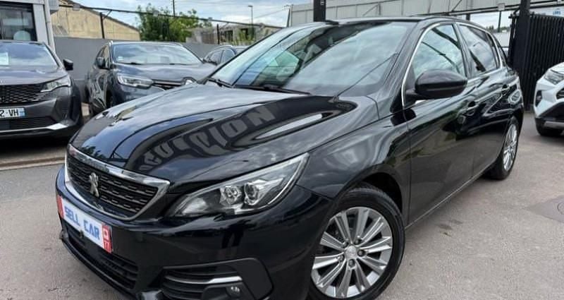 Noir Utilisé 2021 Peugeot 308 Allure Berline | 11 900 € (Bon prix) - Image 1/4