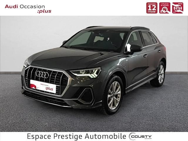 Gris daytona nacré Occasion 2022 Audi Q3 S-Line SUV | 35 890 € - Image 1/4