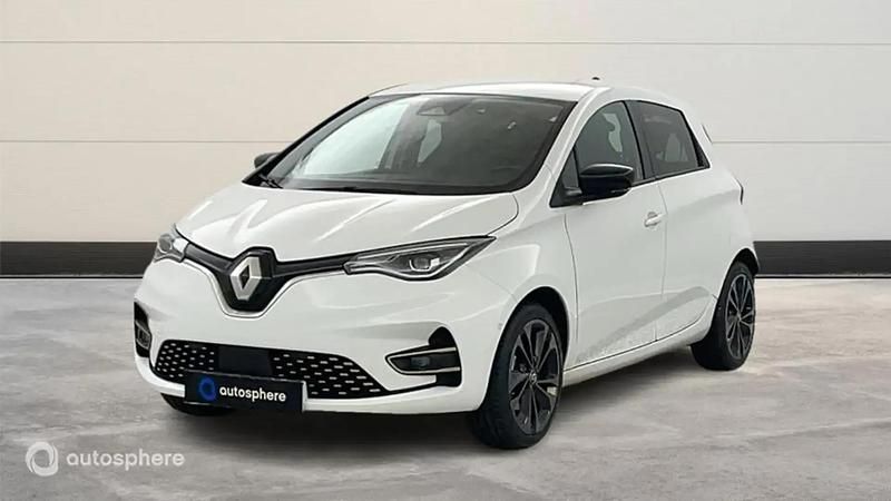 Blanc Utilisé 2022 Renault Zoe Iconic Citadine | 16 989 € (Prix juste) - Image 1/4