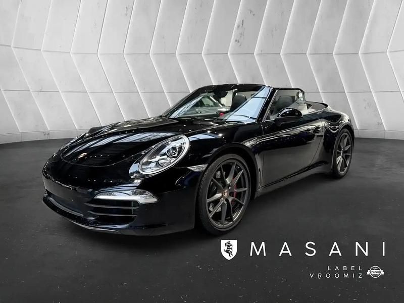 Noir Occasion 2013 Porsche 911 Carrera S Cabriolet Sport Cabriolet | 97 850 € - Image 1/4