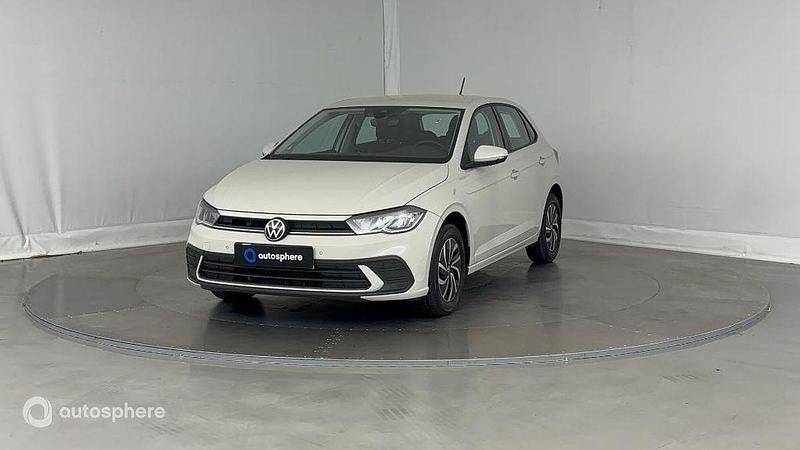 Blanc Utilisé 2022 VW Polo R-line Berline | 19 999 € (Prix juste) - Image 1/4