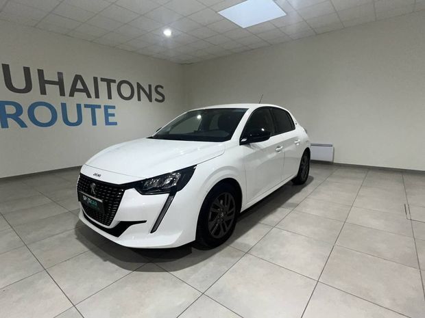 Blanc Utilisé 2022 Peugeot 208 Style Citadine | 14 380 € (Prix juste) - Image 1/4