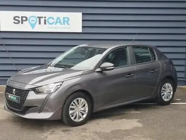 Gris platinium (m) Occasion 2022 Peugeot 208 S Citadine | 11 990 € (Bon prix) - Image 1/4