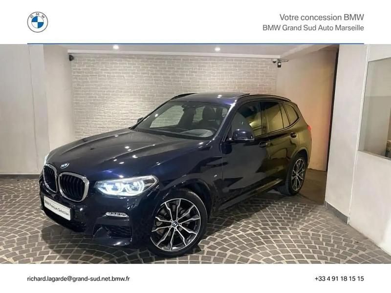 Noir Utilisé 2019 BMW X3 M Sport SUV | 37 490 € (Prix juste) - Image 1/4