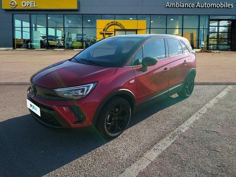 Rouge kardio mã©tallisã©/toit noir Utilisé 2022 Opel Crossland GS Line SUV | 15 999 € (Prix assez cher) - Image 1/4