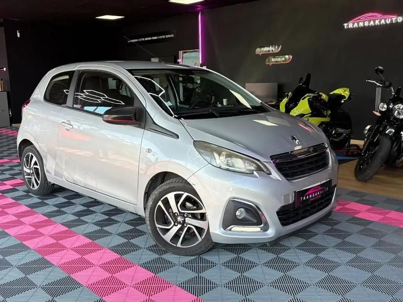 Gris Utilisé 2015 Peugeot 108 Active Citadine | 5 490 € (Bon prix) - Image 1/4