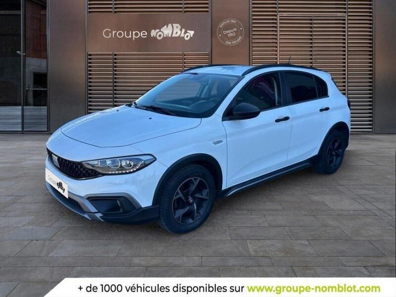 Blanc Utilisé 2021 Fiat Tipo Cross Berline | 12 790 € (Prix juste) - Image 1/3