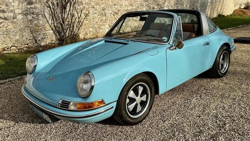 Bleu Occasion 1970 Porsche 911 Cabriolet | 99 000 € - Image 1/4