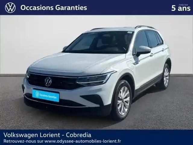 Blanc Utilisé 2022 VW Tiguan Life SUV | 26 990 € (Prix juste) - Image 1/4