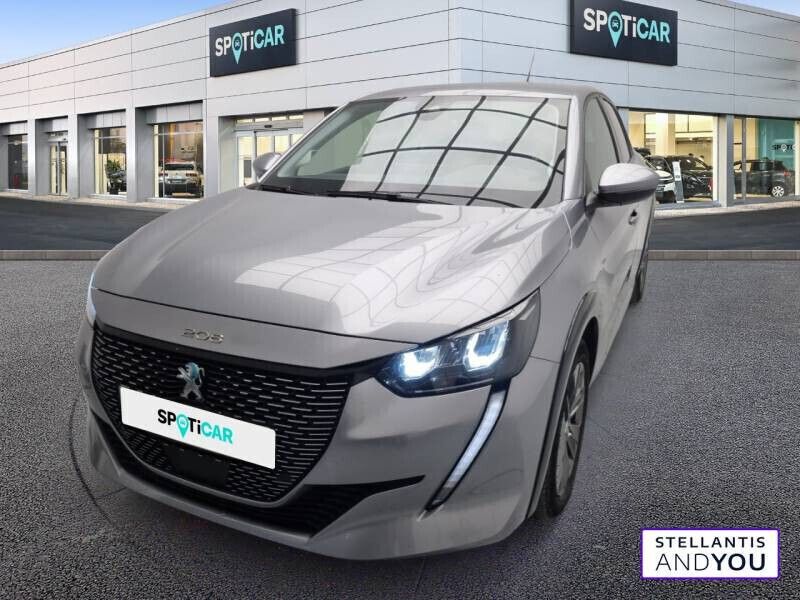 Gris Utilisé 2021 Peugeot e-208 Allure Citadine | 13 790 € (Bon prix) - Image 1/4