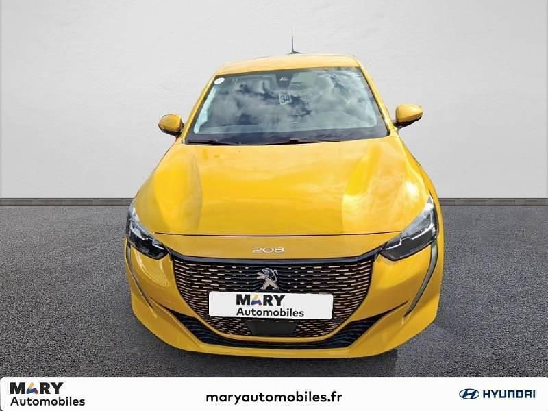 Occasion Peugeot e-208 Active 100 kW (136 ch) 2021 Jaune Citadine