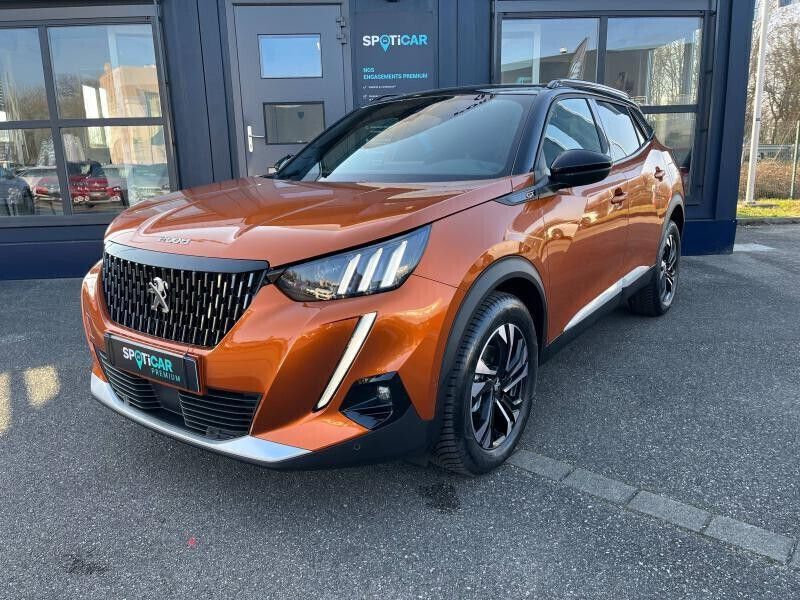 Orange Utilisé 2021 Peugeot 2008 GT SUV | 16 990 € (Prix juste) - Image 1/4