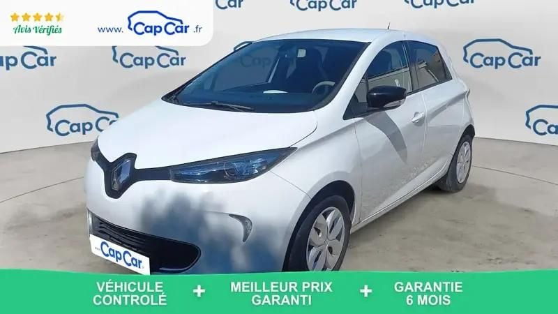 Blanc Utilisé 2016 Renault Zoe Life Citadine | 4 690 € (Super prix) - Image 1/4