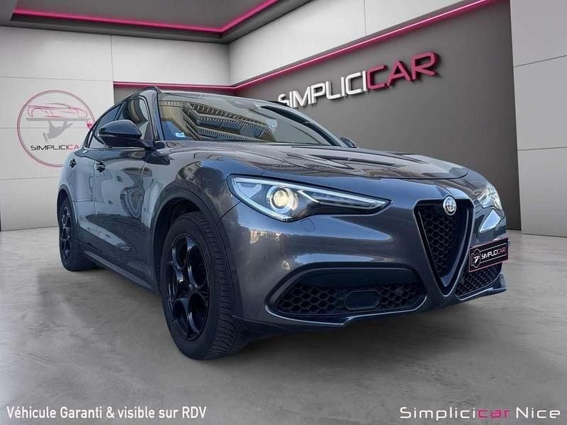 Occasion Alfa Romeo Stelvio Super 160 ch (117 kW) 2019 Gris SUV