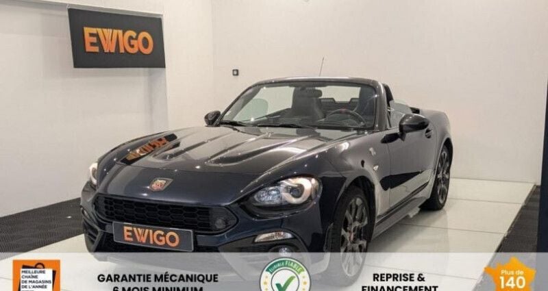 Bleu Utilisé 2018 Abarth 124 Spider Cabriolet | 26 990 € - Image 1/4